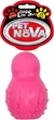 Игрушка для собак Pet Nova Снеговик с колокольчиком 9.5 см Розовая (TPR-SNOWMAN-PI) - изображение 2