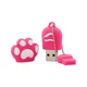 Флешка 16GB USB 2.0 "Лапка Pink" - изображение 3