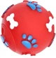 Игрушка для собак Pet Nova Мяч с гравировкой 6 см Красная (VIN-BALL-S) - изображение 1