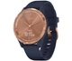 Смарт-часы Garmin Vivomove 3s Rose Gold Stainless Steel Bezel w. Navy and Silicone B. (010-02238-03) - изображение 2