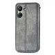Чохол Deexe Rhombus Wallet для Xiaomi Redmi 13C / Poco C65 - Grey - зображення 5