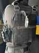 Розвантажувальний жилет плитоноска БС ASDAG зі швидким скиданням Cordura 1000D Чорний - зображення 7