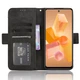 Чехол-книжка с кармашками Deexe Wallet Stand для Infinix Hot 40i - Black - изображение 3