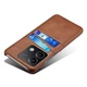 Захисний чохол Deexe Pocket Case для Xiaomi Redmi Note 13 5G - Brown - зображення 4