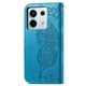 Чехол-книжка с рисунком UniCase Butterfly Pattern для Xiaomi Redmi Note 13 Pro 5G / Poco X6 - Blue - изображение 5