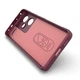 Силиконовый (TPU) чехол Deexe Terra Case для Xiaomi Redmi Note 13 Pro+ - Wine Red - изображение 2