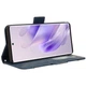 Чехол-книжка с кармашками Deexe Wallet Stand для Infinix Zero 30 - Blue - изображение 5
