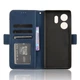 Чехол-книжка с кармашками Deexe Wallet Stand для Infinix Zero 30 - Blue - изображение 6