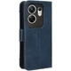 Чехол-книжка с кармашками Deexe Wallet Stand для Infinix Zero 30 - Blue - изображение 7