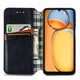 Чохол Deexe Rhombus Wallet для Xiaomi Redmi 13C / Poco C65 - Black - зображення 2
