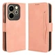 Чохол-книжка з кишеньками Deexe Wallet Stand для Infinix Hot 40i - Pink - зображення 1