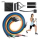 Универсальный набор трубчатых эспандеров фитнес резинки Exercise Pipe - изображение 4