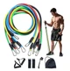 Универсальный набор трубчатых эспандеров фитнес резинки Exercise Pipe - изображение 7