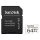Карта памяти MicroSDXC 64GB UHS-I/U3 Class 10 SanDisk High Endurance R100/W40MB/s + SD-adapter - изображение 2