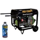 Генератор дизельний Procraft DP80/3 + Олива Procraft 4T DIESEL 1.4л - зображення 1