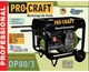 Генератор дизельний Procraft DP80/3 + Олива Procraft 4T DIESEL 1.4л - зображення 2