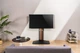 Настільна стійка для телевізора OfficePro TVS433 32"-85" Black/Walnut wood (TVS433) - зображення 12