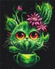 Картина по номерам Котенок кактусёнок (BS53868) Brushme 40x50 см - изображение 1