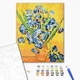 Картина по номерам Ирисы в вазе (BS52876) Brushme 40x50 см - изображение 2