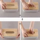 Салфетница 21х13х10см с деревянной крышкой Wooden белая (Napkinwood) - изображение 5