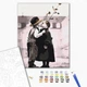Картина по номерам Первый поцелуй (BS52231) Brushme 40x50 см - изображение 2