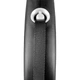 Поводок-рулетка для собак (лента) Flexi Black Design S длина 5 м до 15 кг - изображение 6
