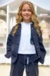 Джинсовая куртка A-yugi Jeans 146 см Черный (2125000832968) - изображение 1