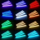 Світлодіодне підсвічування салону авто RGB з еквалайзером на 12 діодів Прикурювач Пульт - зображення 6