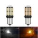 Автомобильная LED лампа 144smd P21W Ba15s Желтая 15W 12-24V CAN - изображение 4