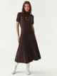 Плаття жіноче Tatuum Aksoni T2218.206 XS Коричневе (5900142189395) - зображення 1