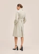 Тренч Mango 27054011 L Экрю - изображение 3