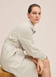 Тренч Mango 27054011 L Экрю - изображение 5