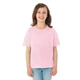 Дитяча футболка JHK, KID T-SHIRT, базова, однотонна, для дівчинки, рожева, розмір 140, на 9/11 років - зображення 1