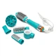 Мультистайлер фен для волос ENZO EN-750 Professional Volumizer 6 в 1 Blow-out Brush, стайлер для укладки волос Бирюзовый (D-2019091407) - изображение 5