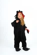 Пижама кигуруми Kigurumi Дракон Беззубик для девочек Чорный на рост 100-110 см (205041) - изображение 3
