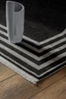 Акриловий килим Taboo Plus af48e black-grey 2.00x4.00 - зображення 2