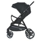 Детская прогулочная коляска книжка BAMBI M 5723 VIVA Black черная нагрузка 22 кг - изображение 4