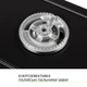 Газовая варочная поверхность Domino WEILOR GM W 314 BL, черная эмалированная компактная на 1 турбо конфорку - изображение 8