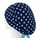 Медична шапочка жіноча HeadwearUniverse універсальна принт Горох шавлієвий - зображення 2