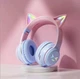Наушники с кошачьими ушками CATEAR JST-BT035 (Blue-Pink) - изображение 4