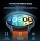 Смарт-часы Kieslect Smart Calling Watch Kr Pro Black (Global) - изображение 3
