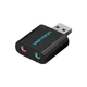 Звуковая плата Vention Audio USB 2х3, 5mm jack Metal (VAB-S17-B) - изображение 1