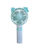 Вентилятор ручний акумуляторний DianDi Mini Fan SQ-2163 з USB-зарядкою та складною ручкою Блакитний - зображення 2