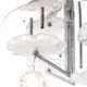 Люстра пристенная со стеклянным декором (45-81-RL022) - изображение 2