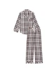 Жіноча піжама (Штани+сорочка) Victoria's Secret Flannel XL Сіра - зображення 3