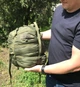 Мешок компрессионный M-Tac X-Large Olive 10325001 (транспортный мешок нейлоновый, чехол для спальника) водоотталкивающий - изображение 8