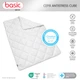 Одеяло Sonex Полуторное Демисезонное 155x215 см Антиаллергенное волокно Basic Antistress Cube Белое (SO102442) (2000015805308) - изображение 6