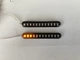 Біжучий поворотник 12 SMD 2835, 8 см, 12В, 2шт, універсальна світлодіодна смуга, покажчик поворотів - зображення 6