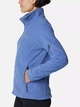 Толстовка на молнии утепленная на флисе без капюшона женская Columbia Outdoor Fast Trek II Jacket 1465351-592 XS Синяя (2990029845172_019598041149) - изображение 3
