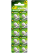 Батарейка GP AG10 (189-U10, LR54), 1.5V Alkaline - изображение 2